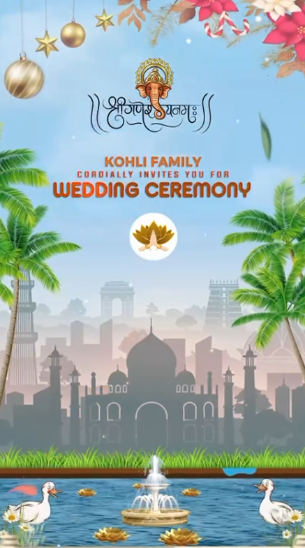 Minimal Wedding Invite